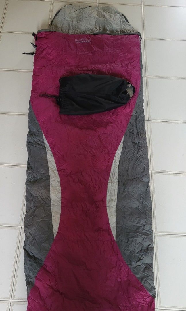 Kathmandu down sleeping bag Columbus Sml R Sports Equipment Hiking Camping on Carousell