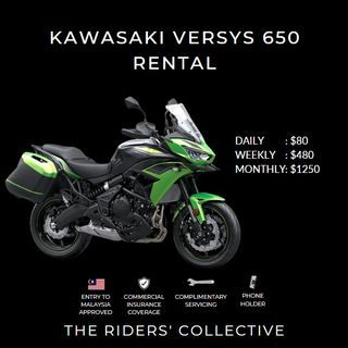 Kawasaki Versys 650 Touring Bike Rental