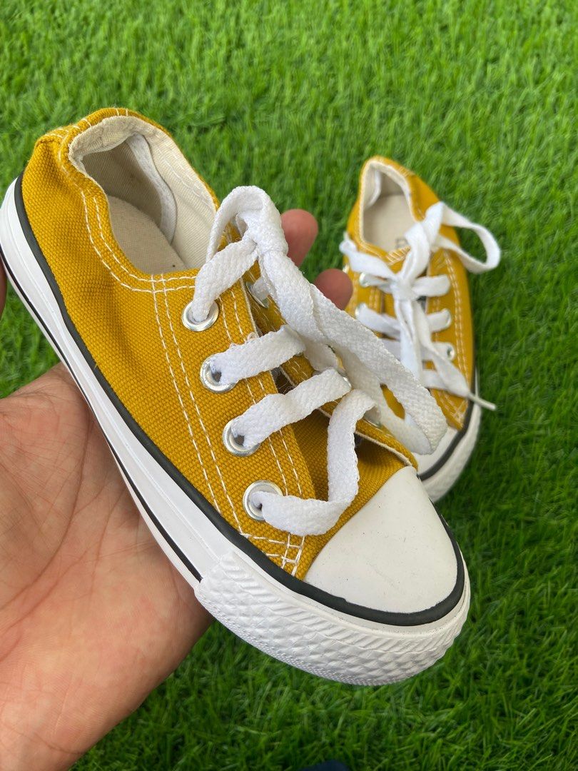 Kids Converse Orange Low Cut Babies Kids Babies Kids Fashion