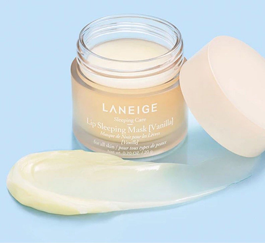 laneige vanilla lip sleeping mask, Beauty & Personal Care, Face, Face Care on Carousell