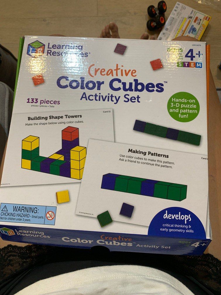 Learning resources hot sale creative color cubes