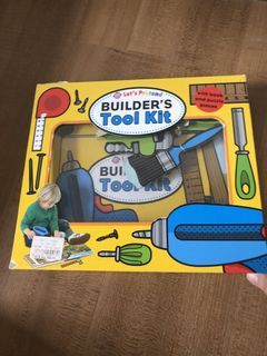 Let’s Pretend Builders Tool Kit Board book puzzle