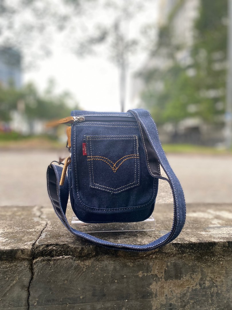 Denim on sale sling bag