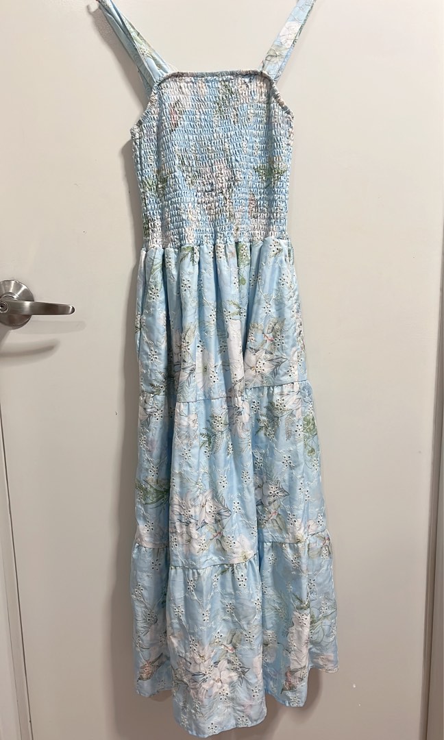Eyelet You A Lot Floral Dress