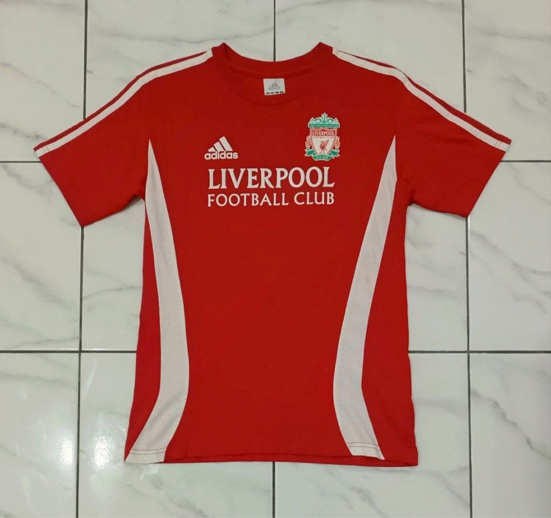 Liverpool Adidas LFC t shirt Men s Fashion Activewear on Carousell