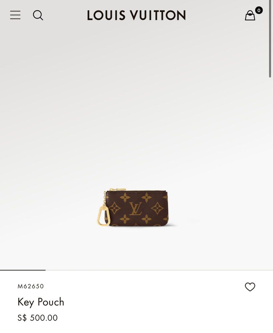 Louis Vuitton Pochette Cle Luxury Bags Wallets on Carousell