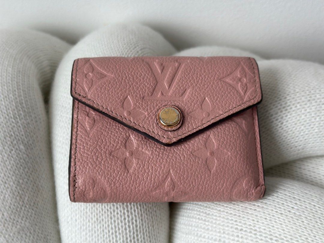 Wallet Louis Vuitton Rose Poudre Louis Vuitton Zoe Wallet, Luxury