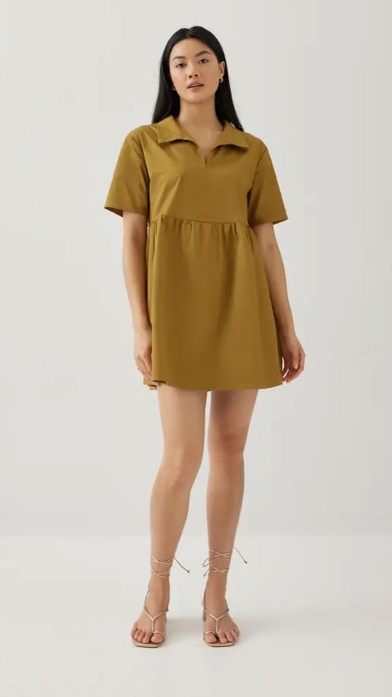 Buy Tanisha Blouson Sleeve Ruched Babydoll Dress @ Love, Bonito