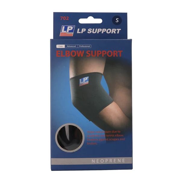 LP SUPPORT ELBOW SUPPORT - OLYMPIC VILLAGE UNITED (Category: Braces, Support & Protection) located in Quezon City. Submitted by olympicvillageecommerce (Listing ID 1268214307, Image 1). Description: PRODUCT DESCRIPTION: Item Code: LPS-702 The LP Neoprene Elbow Support protects against scrapes and bruises and helps reduce pain due to tendonitis and tennis elbow. It applies comfortable compression for weak or overstressed elbows and applies therape