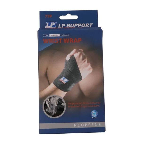 LP SUPPORT WRIST WRAP - OLYMPIC VILLAGE UNITED (Category: Braces, Support & Protection) located in Quezon City. Submitted by olympicvillageecommerce (Listing ID 1268205387, Image 1). Description: PRODUCT DESCRIPTION: Item Code: LPS-739 The specially designed LP Wrist Wrap provides comfortable compression and support for a weak and stressed wrist, while the wrap around design allows for thumb and finger movement. The wrap helps in the treatment an
