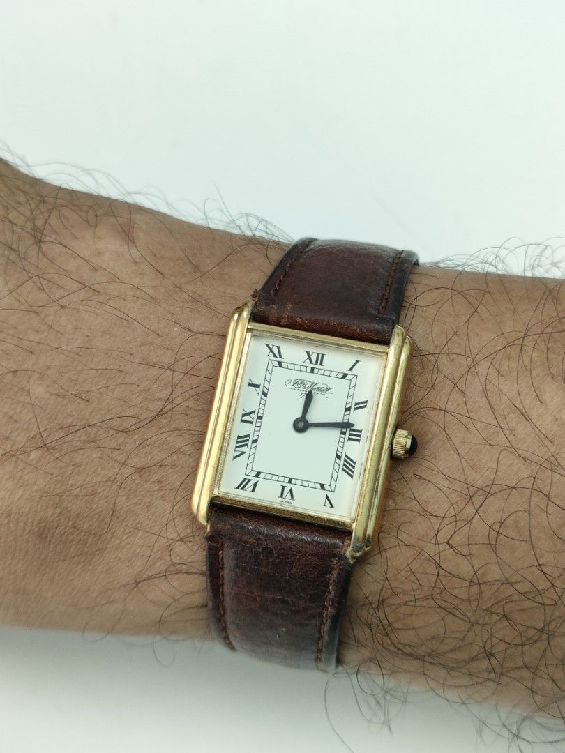 Martell Classic Tank Design Watch, Men's Fashion, Watches & Accessories ...