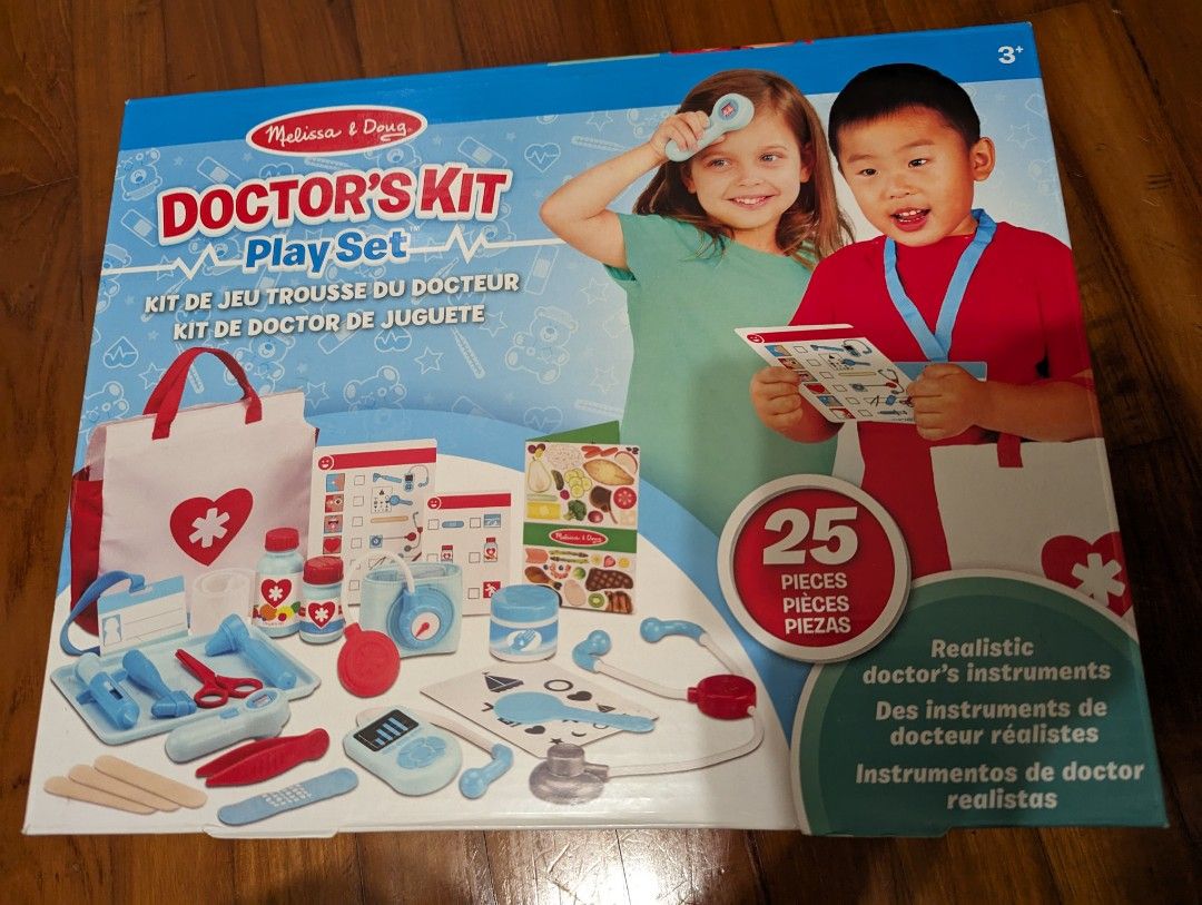 Melissa & Doug- doctor's kit, Hobbies & Toys, Toys & Games on