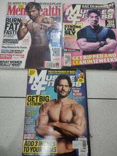 Men's Health Manny Pacquiao edition plus muscle fit 2pcs