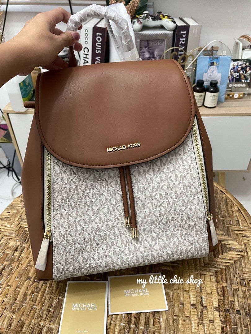 Michael kors chic backpack deals