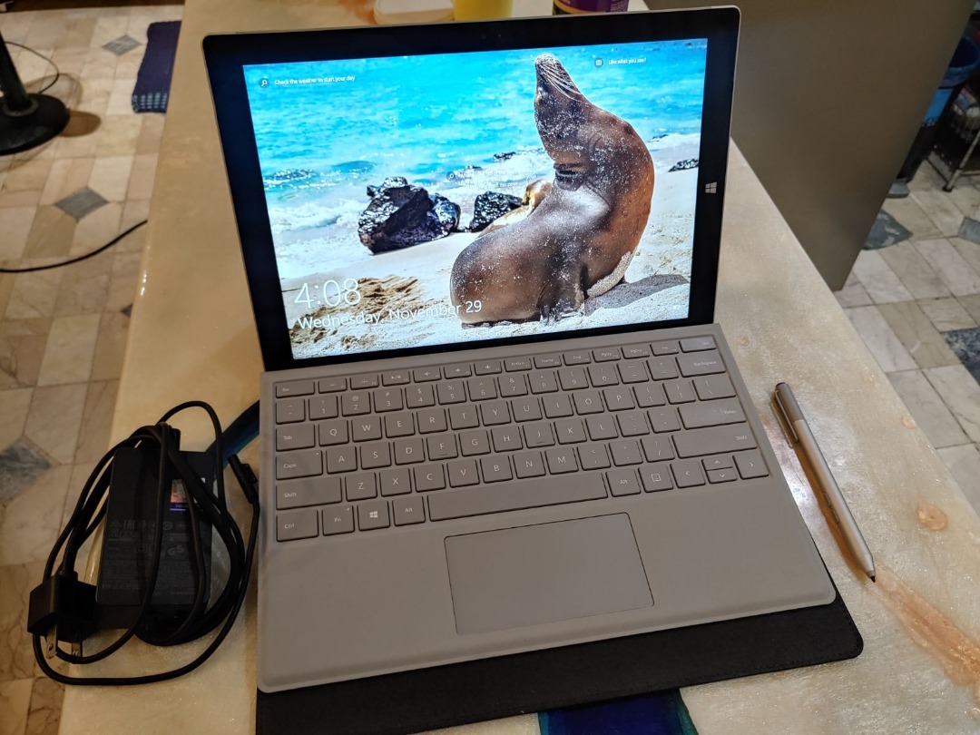 microsoft surface pro 5 tablet pc 12.3 laptop touch screen
