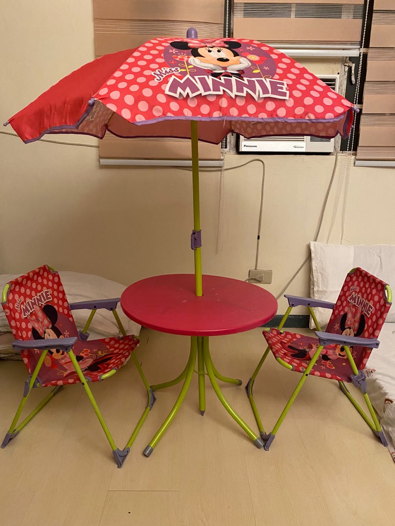 Minnie mouse sale patio set