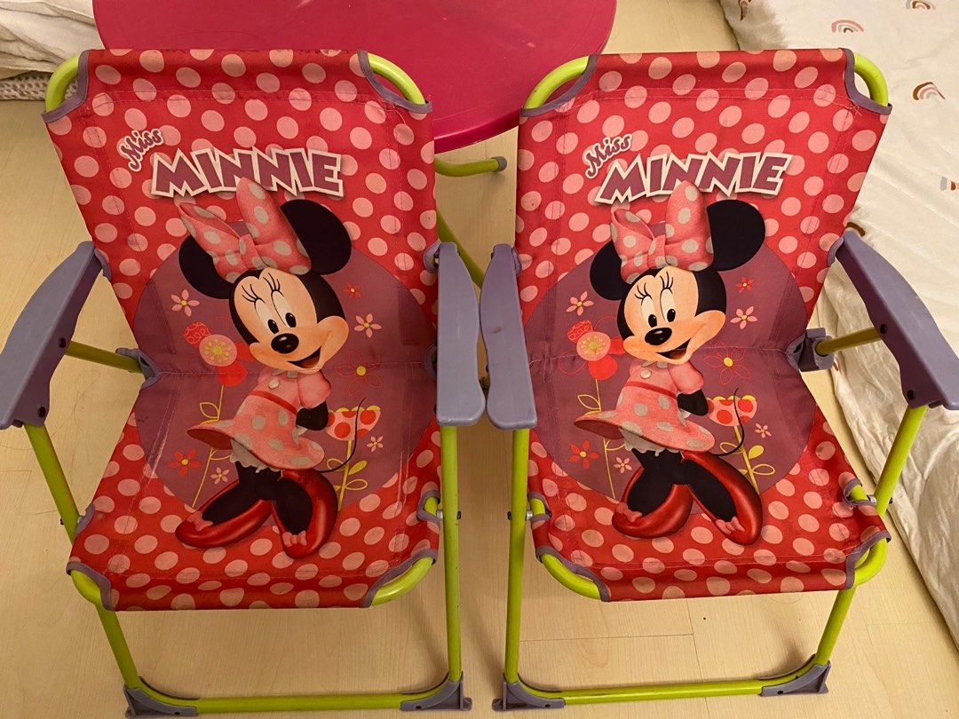 Minnie mouse patio set for kids Hobbies Toys Toys Games on