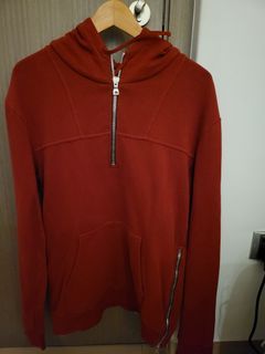 Mint Balmain Maroon Sweatshirt Hoodie Size S