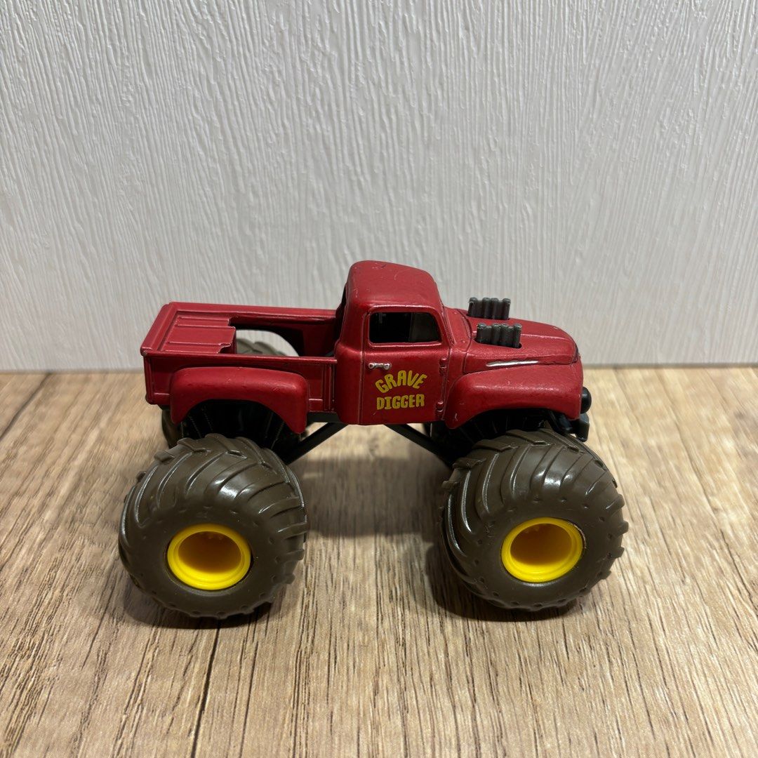Vintage monster shop truck toys