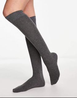 Unisex Montbell High Socks Dark Grey