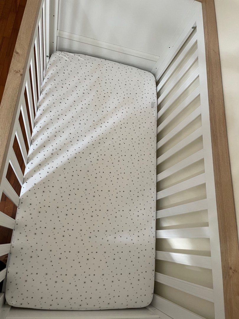 Mothercare Baby Cot Lulworth White, Babies & Kids, Baby Nursery & Kids ...