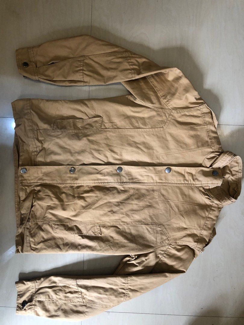 MRPK Work Jacket (Category: Coats, Jackets and Outerwear) located in Quezon City. Submitted by steeldesign (Listing ID 1268166360, Image 1). Description: MRPK Size: Large Dimension: 25” in Length x 19.5” in Width Unisex Price is negotiable for sure buyers. RFS: Decluttering, Bigay ng utol from Japan. Kindly lower your expectations since this has been lightly used. Please see the photos attached..