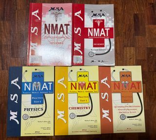 MSA NMAT Reviewers 2015-2016 Editions