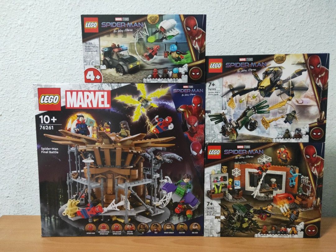 Rare Christmas Bundle] Brand New Lego Marvel Spider-Man No Way