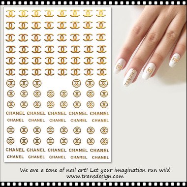 Channel Nails | Chanel nail art, Nail jewels, Chanel nails