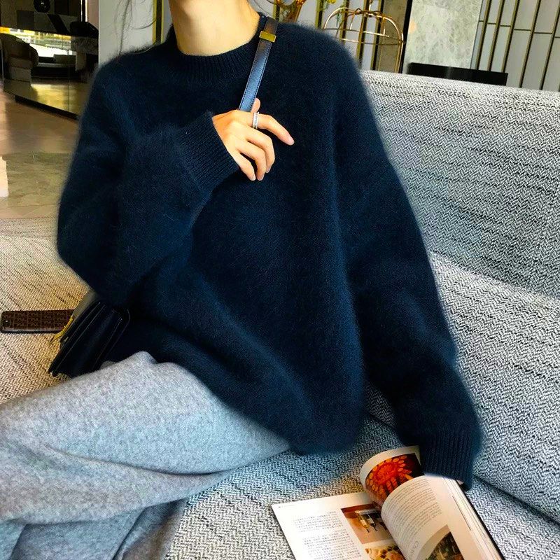 Fur sale sweater women's