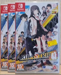 NEW AND SEALED Nintendo Switch Anime Game Akiba’s Trip Hellbound & Debriefed (Normal & Limited Edition)