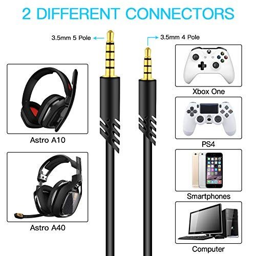 🔥New Arrival🔥 A10 Headset Cable,Upgrade Replacement 2.0M Astro