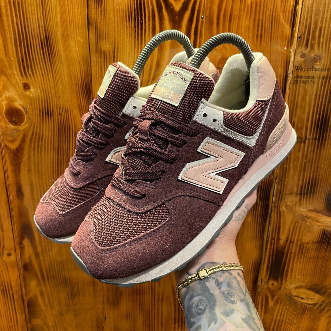New Balance 574 Women s Fashion Footwear Sneakers on Carousell