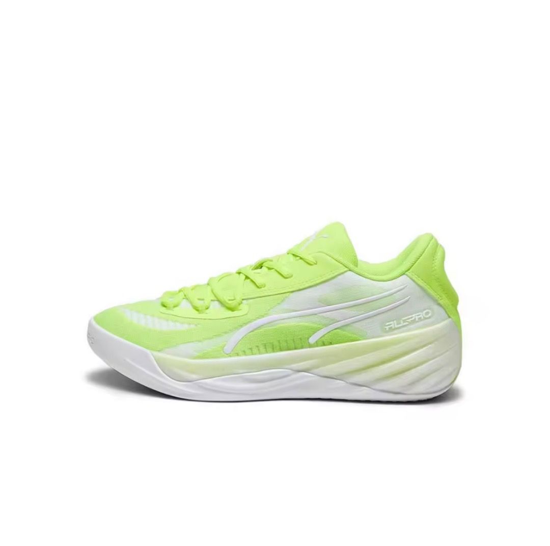 Puma shoes lime green on sale