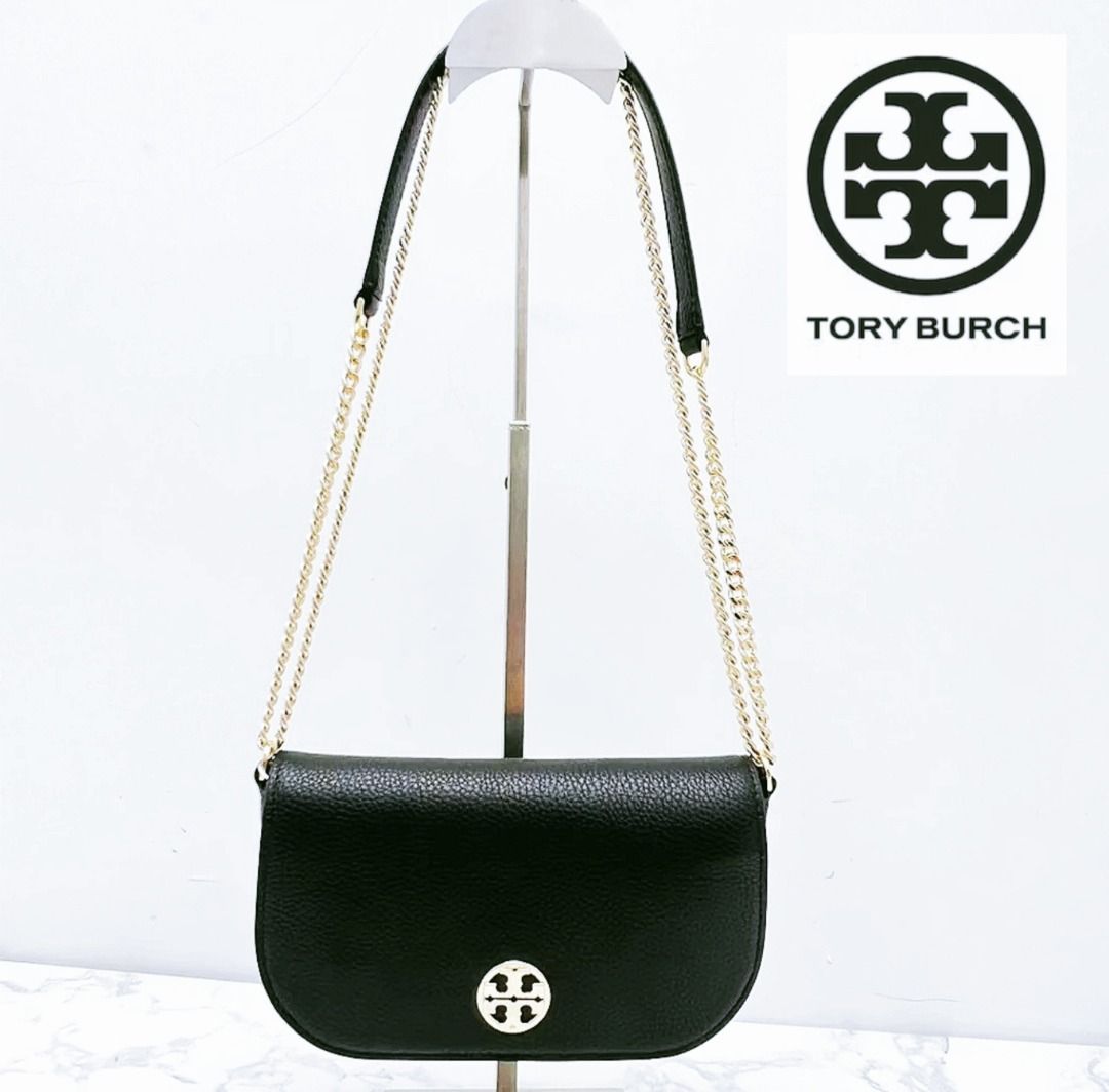 New Tory Burch Original Chelsea Pebbled Crossbody Shoulder Sling Bag For Women Come With Complete Set Suitable For Gift Have 6 Colors