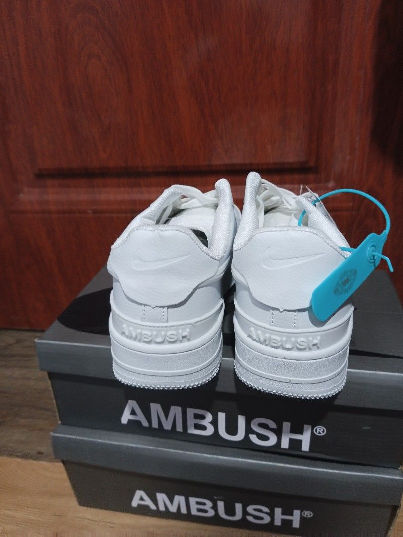 Nike Air Force 1 ambush triple white (Category: Sneakers) located in Manila. Submitted by kickshoeph (Listing ID 1268153731, Image 1). Description: UA Brand-new Sizes 11 - PHP 1000 10- PHP 800 9 - PHP 600 8 - PHP 400 7 - PHP 250 6 - PHP 150 Shipping nationwide Phil MOP: GCASH +SF Meetup - around metro manila pasay, makati.