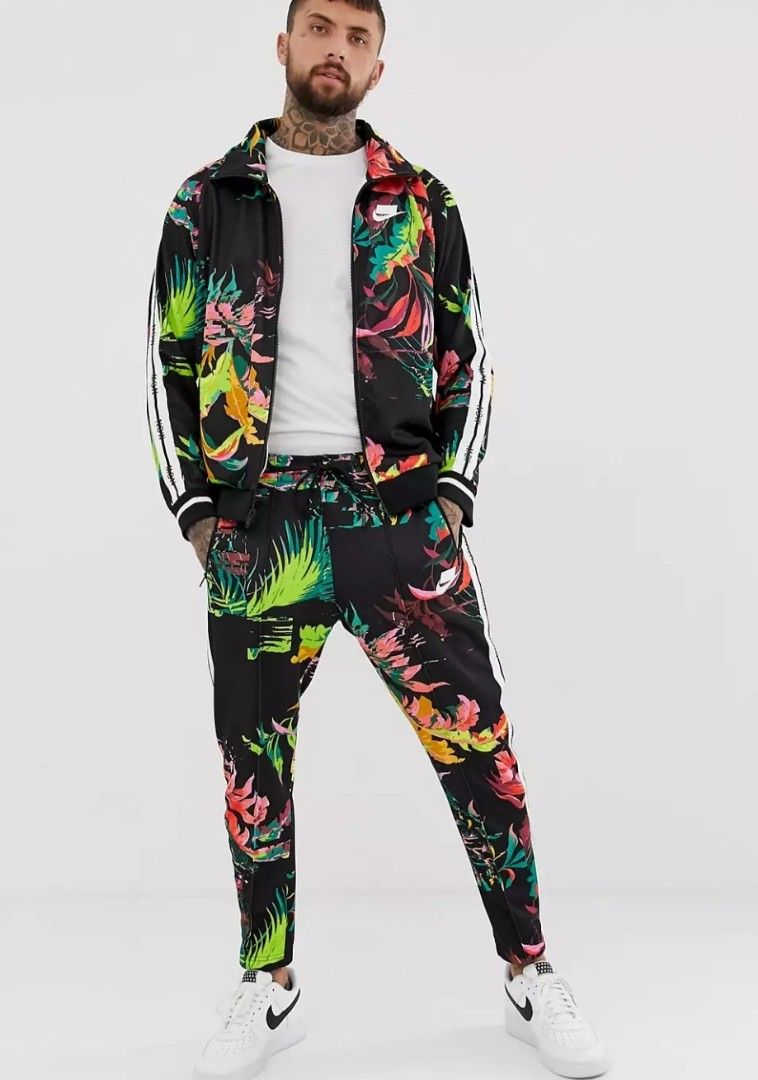 Nike nsw floral jacket sale