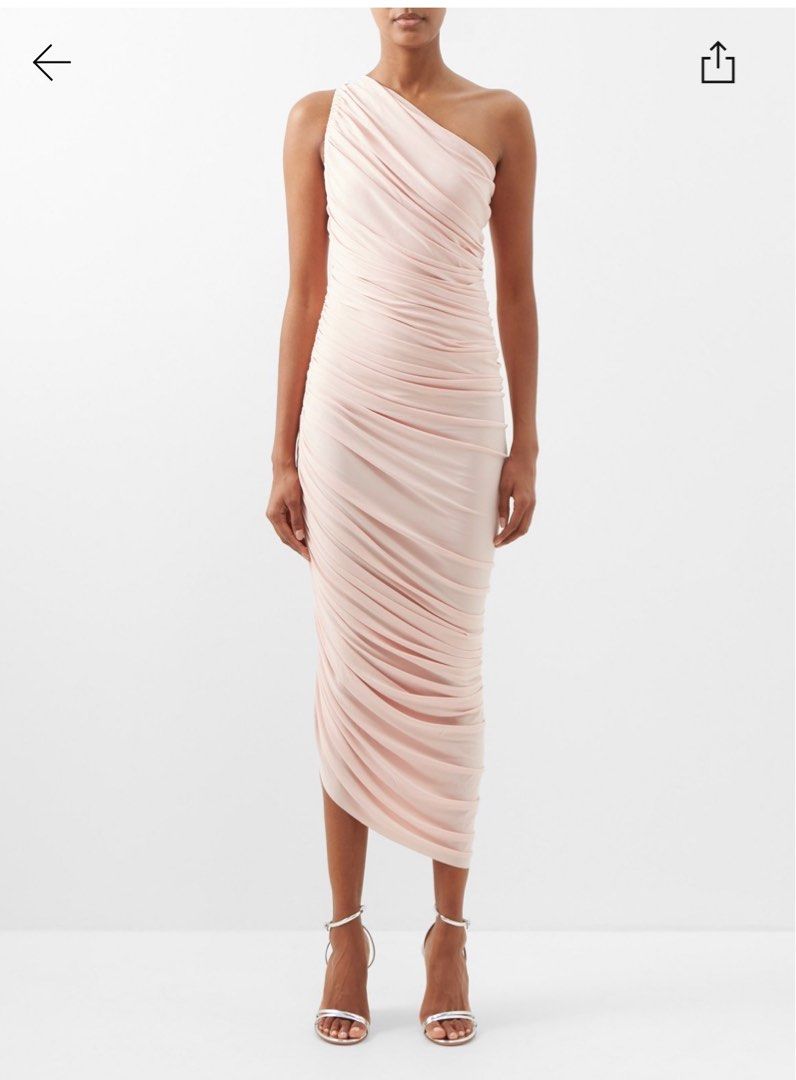 Norma kamali one shoulder dress clearance
