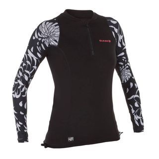 Olaian decathlon swimming top UPF 50+ Women Water Sports Long Sleeve Shirt UV Protection 500 swimming top long sleeve swimsuit