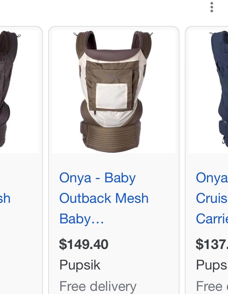 Onya baby sale carrier sale