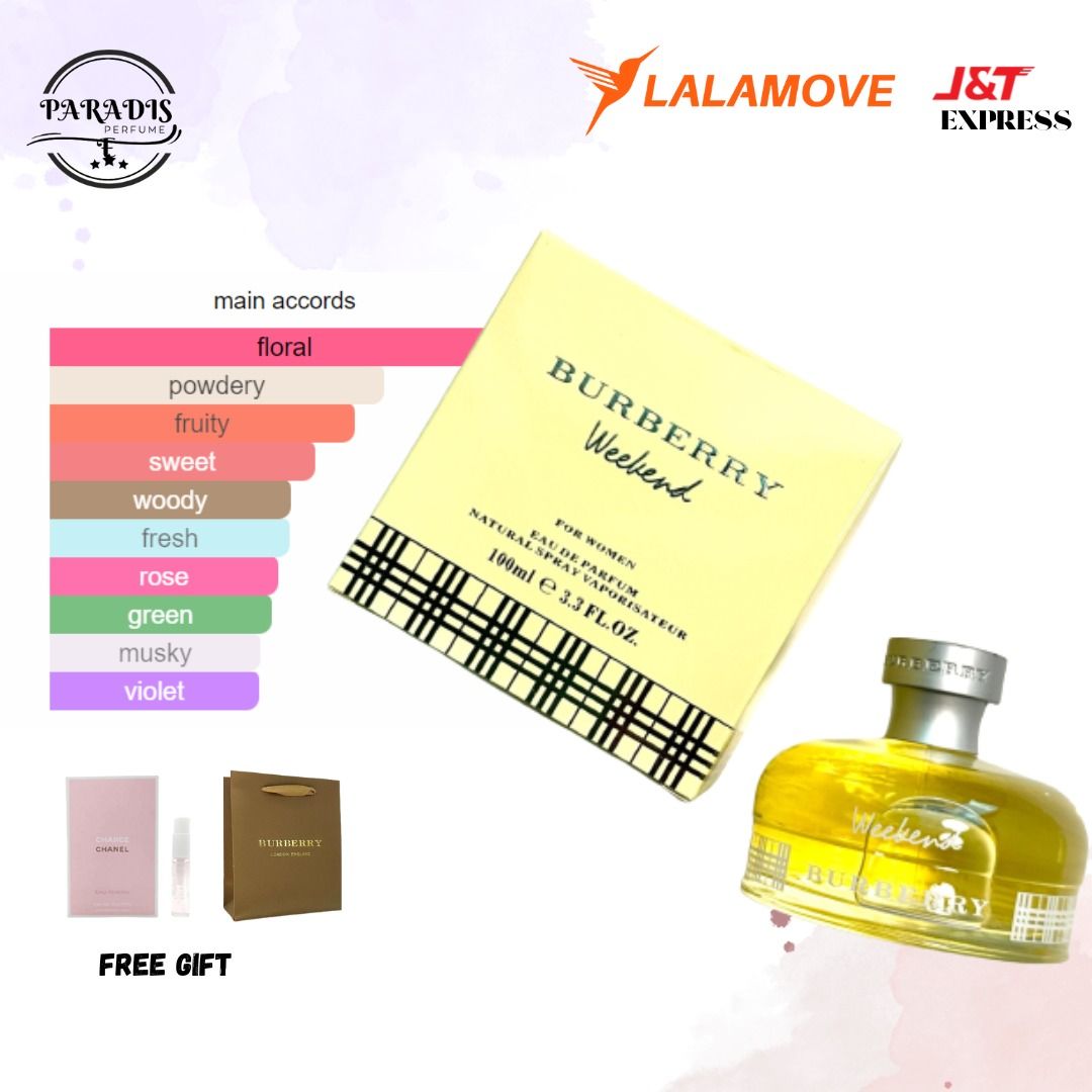 Burberry weekend for new arrivals women edp 100ml