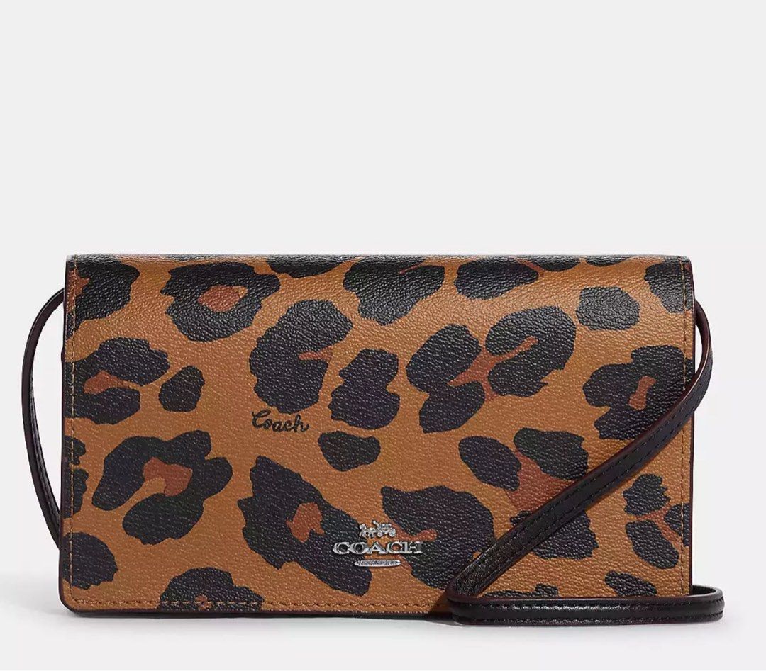 💯ORIGINAL COACH ANNA FOLDOVER LEOPARD PRINT CROSSBODY (Category: Luxury Bags & Wallets) located in Quezon City. Submitted by ashongsstore (Listing ID 1268169231, Image 1). Description: Lost tag 🐎C0AÇH COLLECTION 🐎 🇵🇭ONHAND🇵🇭 Anna Foldover Crossbody ‼️Please look at our pictures as that is exactly what you are purchasing‼️ 💯GUARANTEED ORIGINAL AND AUTHENTIC or TRIPLE YOUR MONEY BACK! Not REPLICA, OEM, TOP GRADE QUALITY, AUTHENTIC QUALITY o