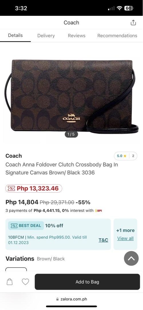 Anna foldover crossbody clutch with leopard print deals