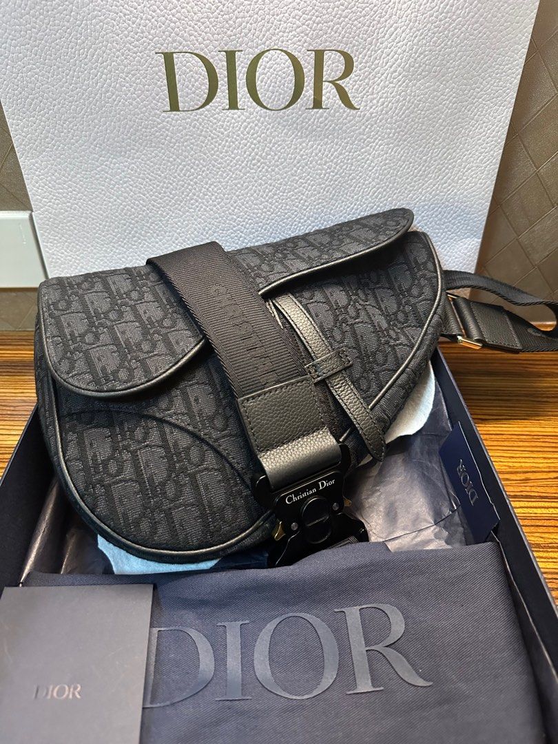 Original Dior Homme Saddle Bag for Men cloth