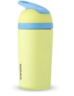 Owala Freesip Insulated Stainless Steel Water Bottle Blue/Teal Denim,  Furniture & Home Living, Kitchenware & Tableware, Water Bottles & Tumblers  on Carousell
