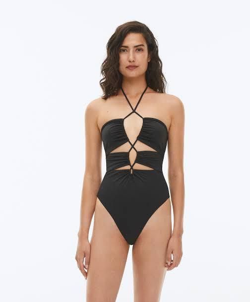 Oysho clearance black swimsuit