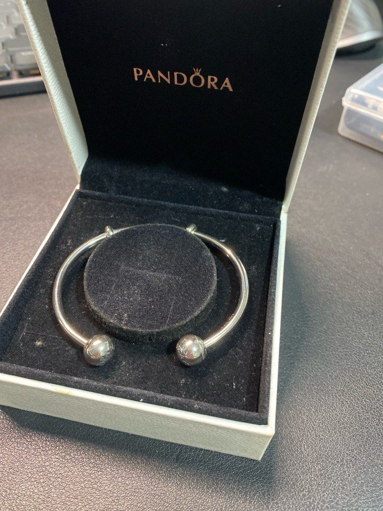 Pandora Silver Open Bangle