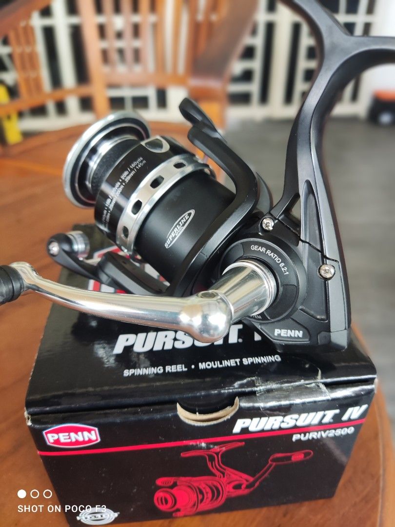 Penn Pursuit 4 spinning reel, Sports Equipment, Fishing on Carousell