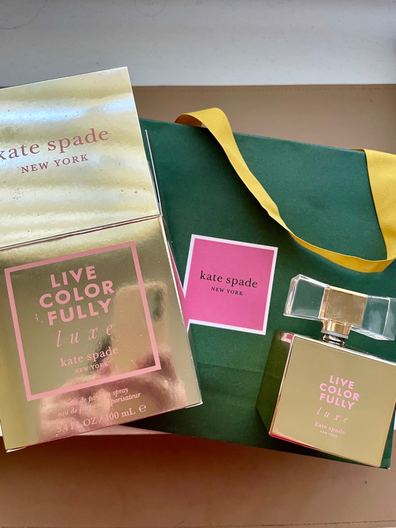 Kate Spade Live Colorfully Luxe Eau de Parfum, Beauty & Personal Care