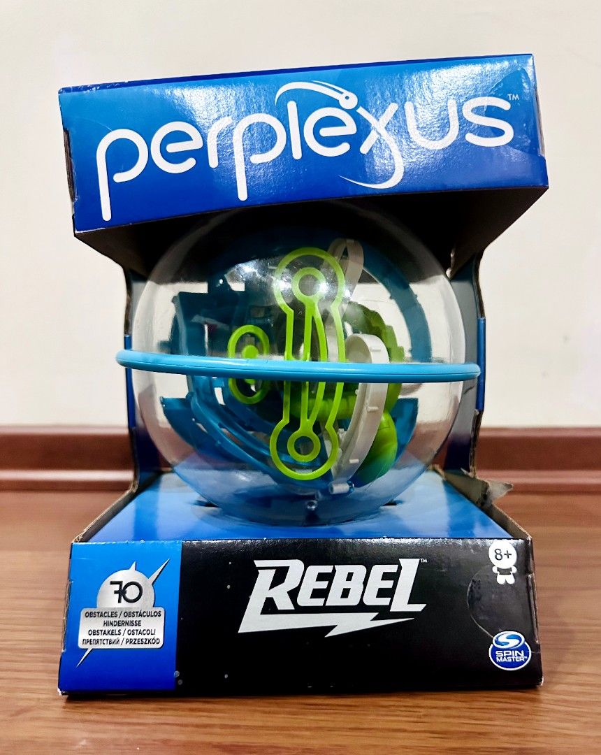 Perplexus Rebel, 3D Maze Game with 70 obstacles, Hobbies & Toys, Toys &  Games on Carousell